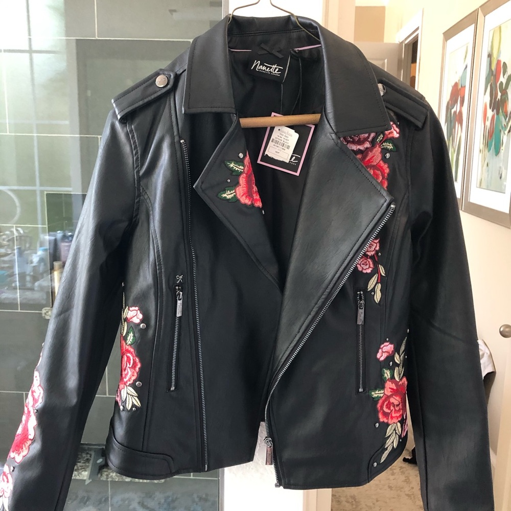 Leather jacket